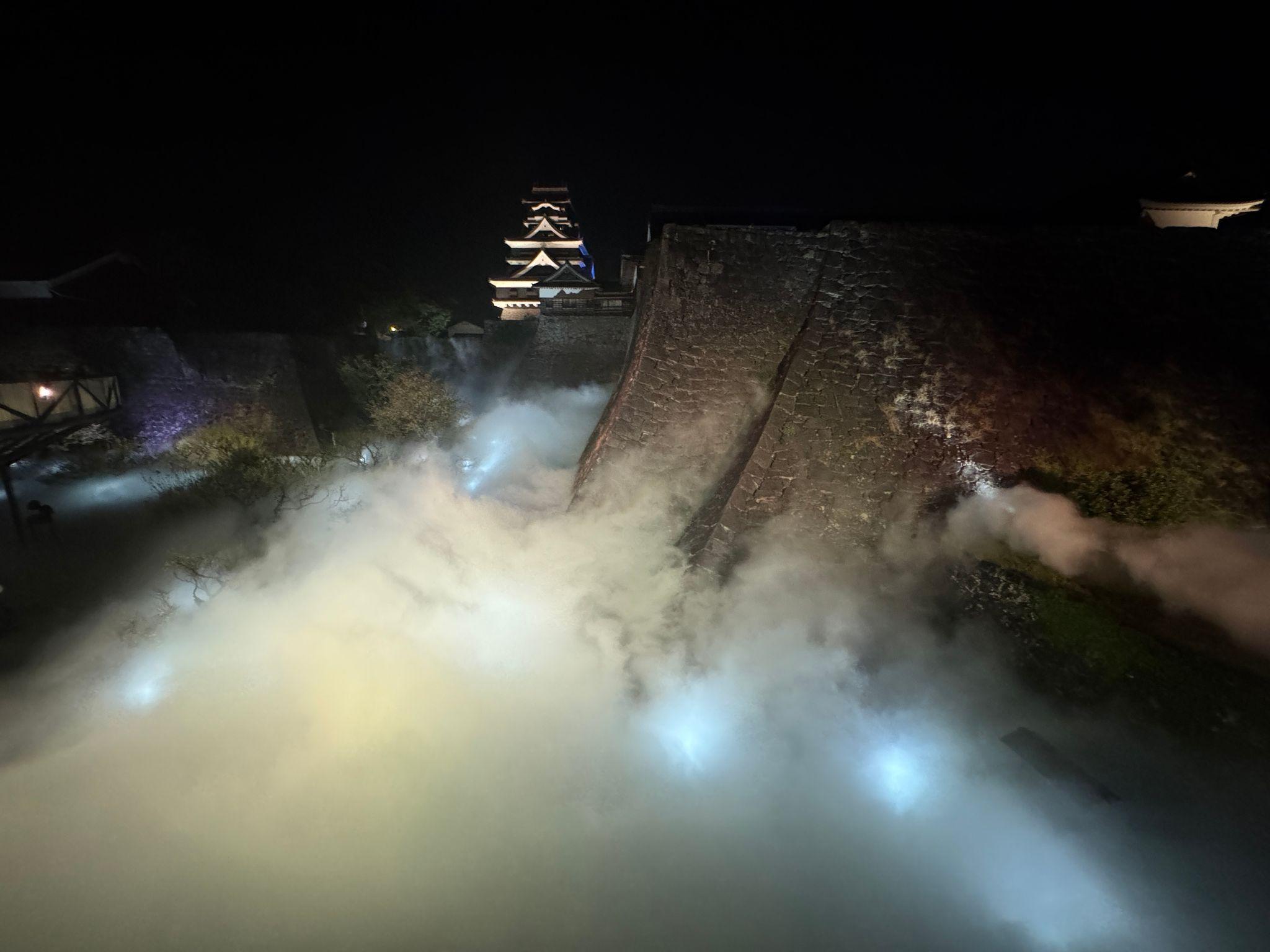 雲上の熊本城４