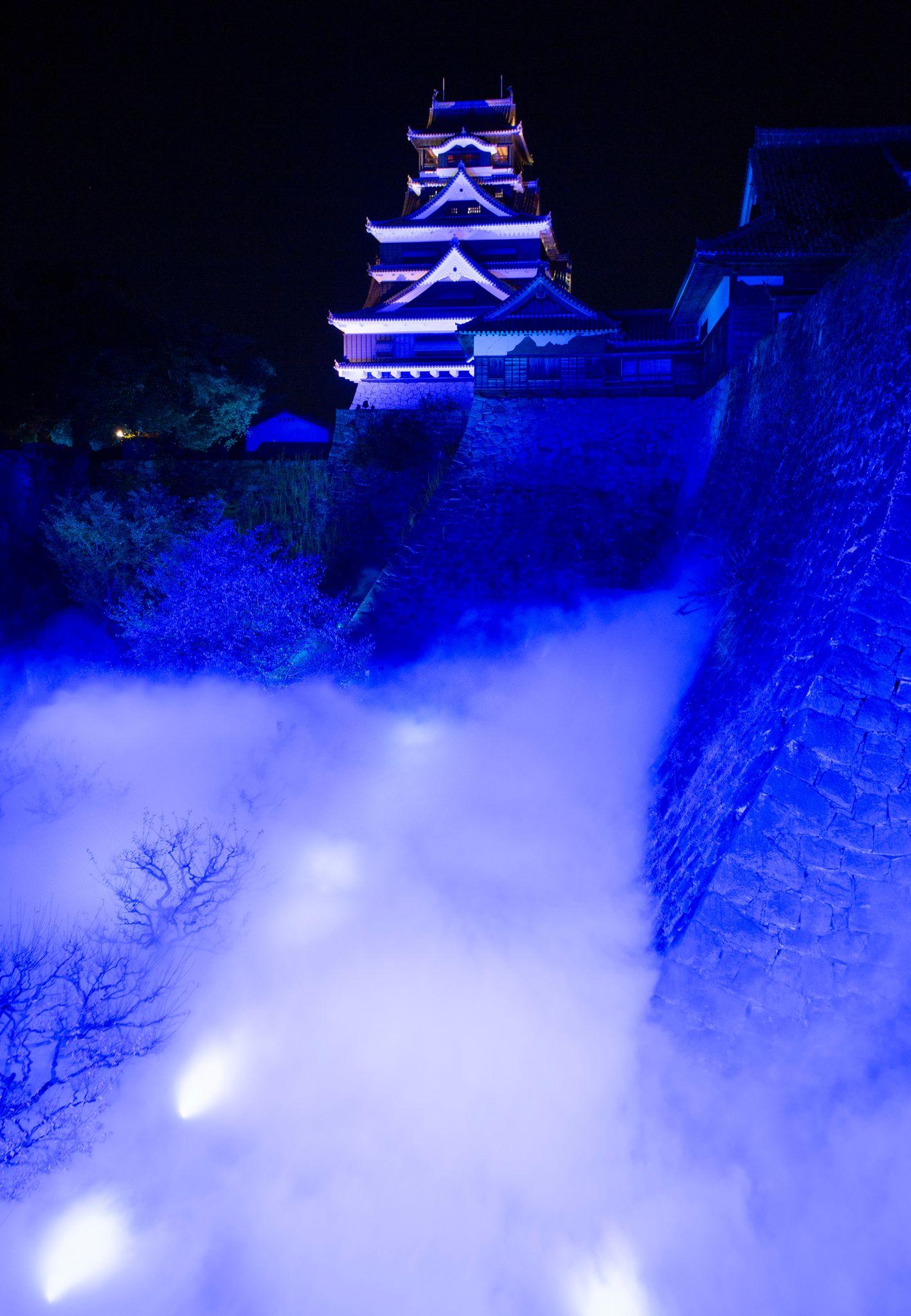 雲上の熊本城２
