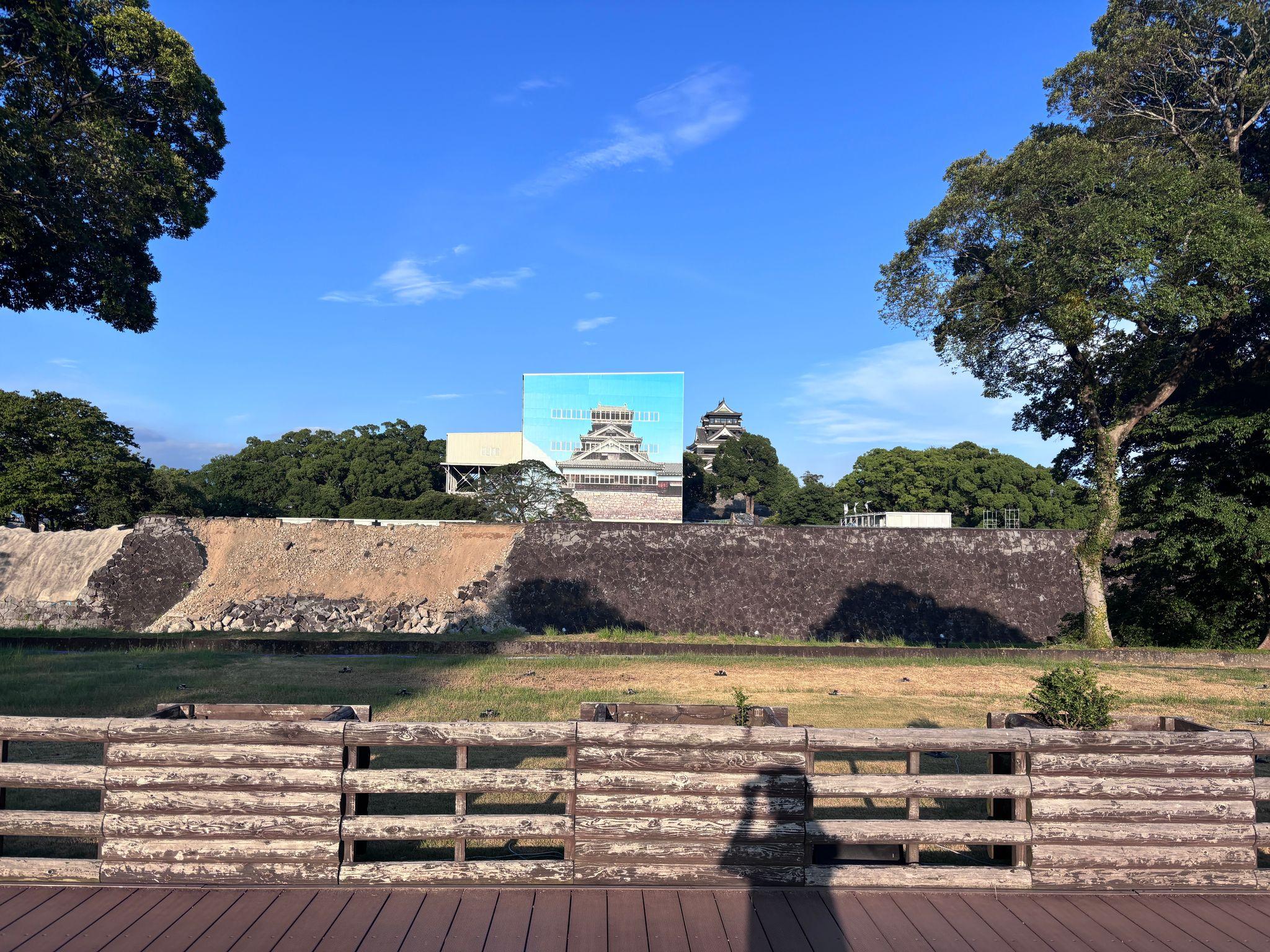 319天守閣ｰ二の丸広場から