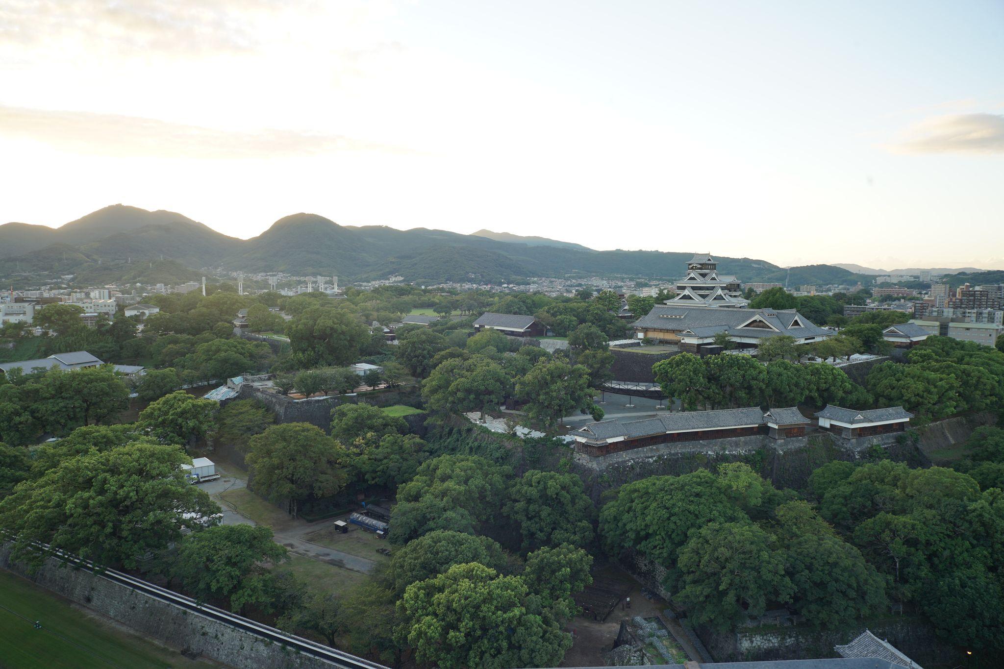 天守閣復旧後