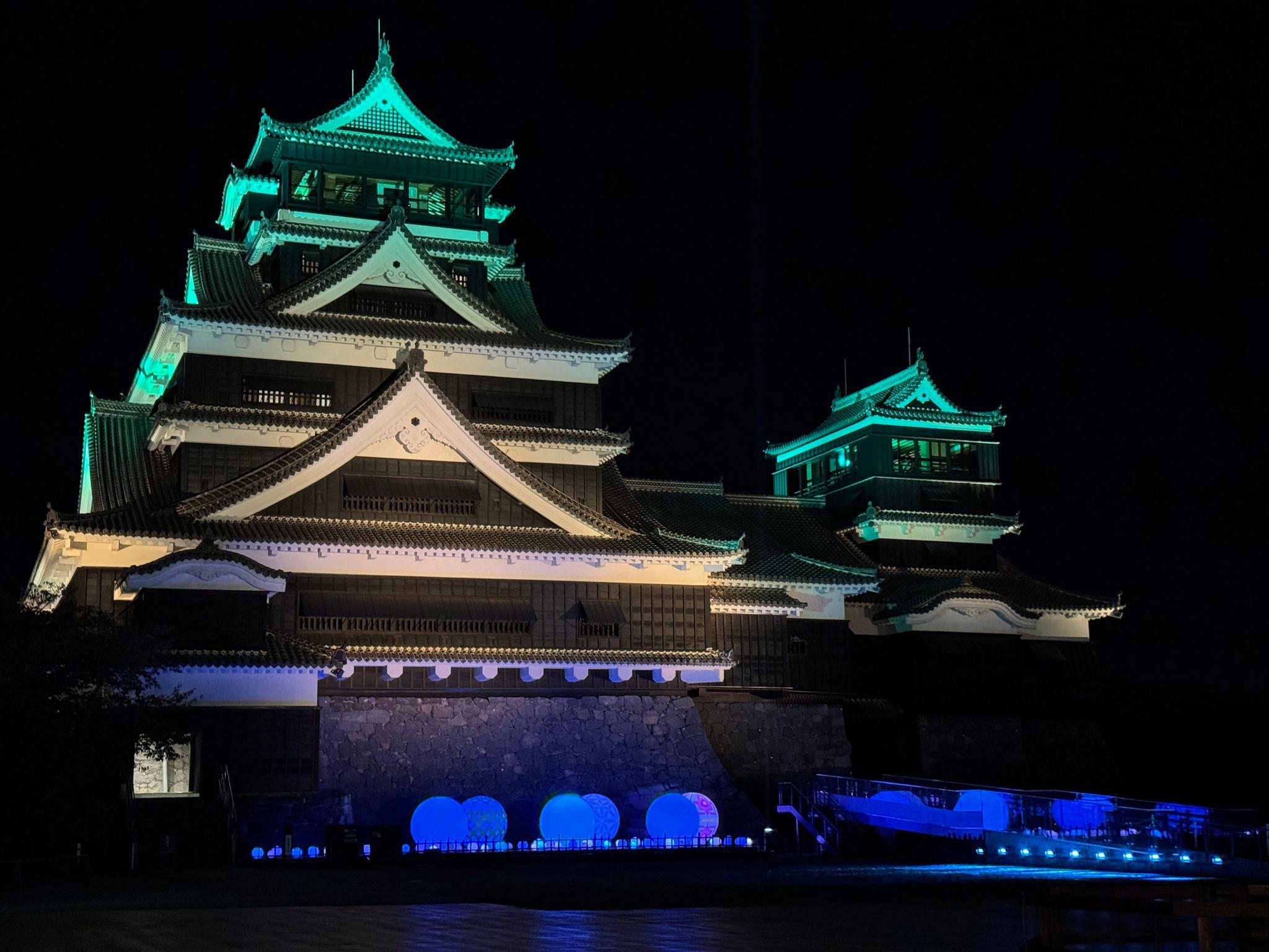 雲上の熊本城６