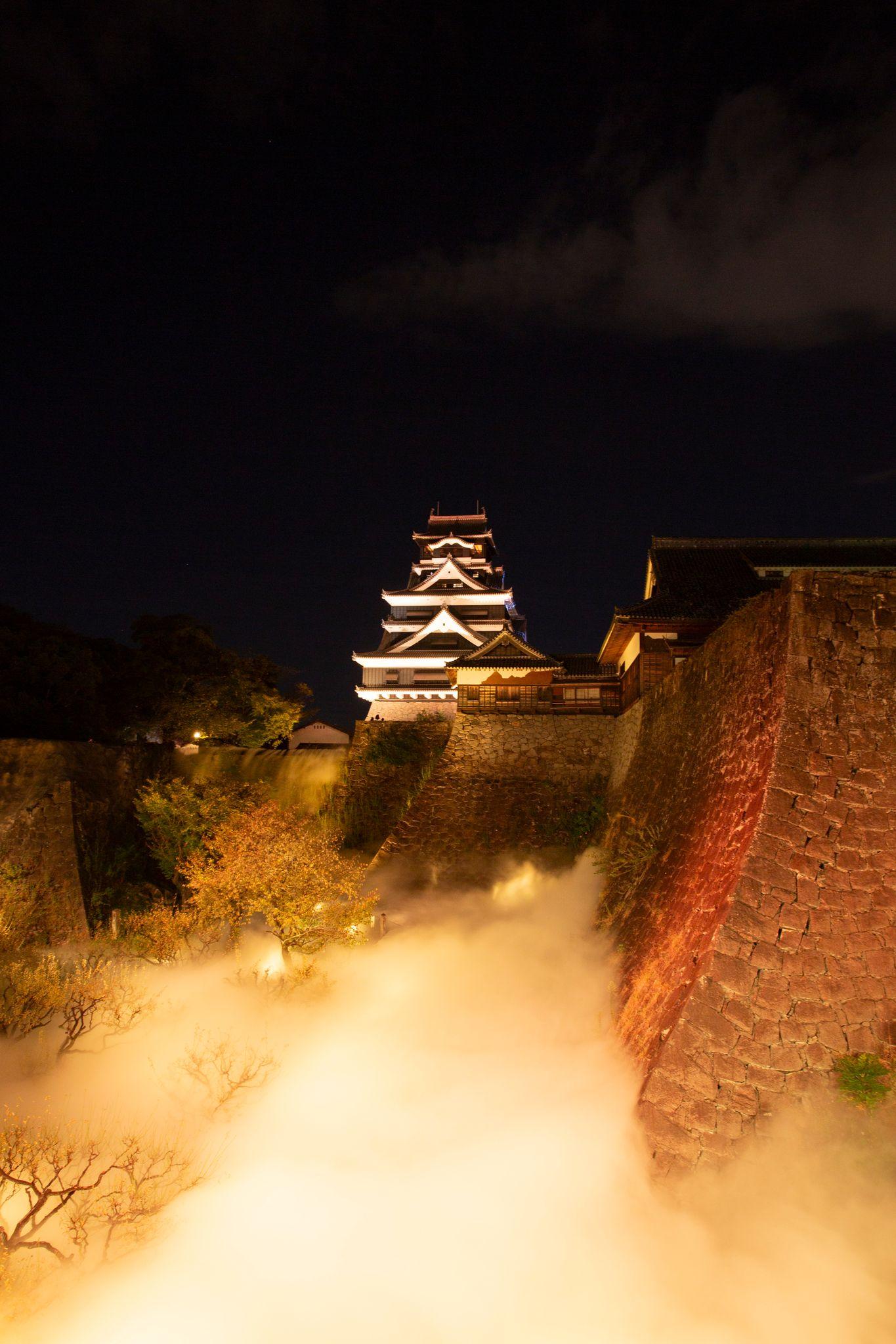 雲上の熊本城１